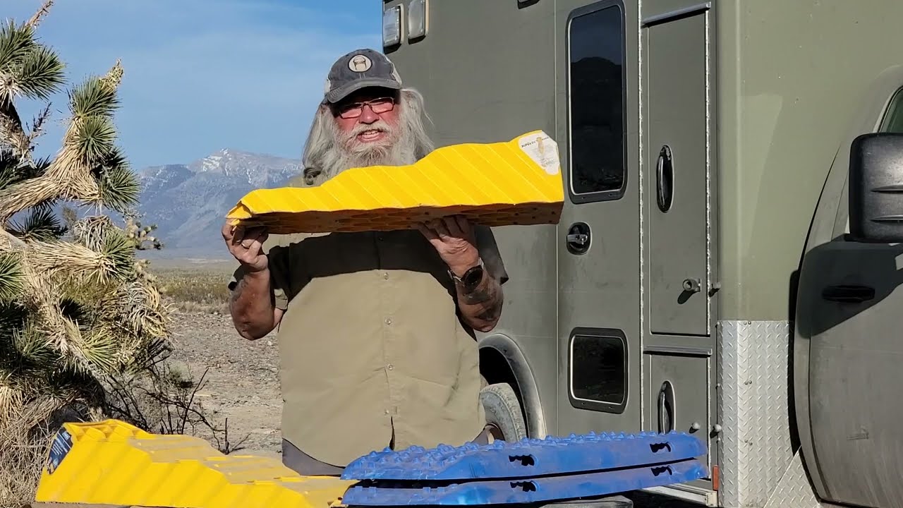I Bought FOLDING Traction Boards on Amazon for Living in a Van