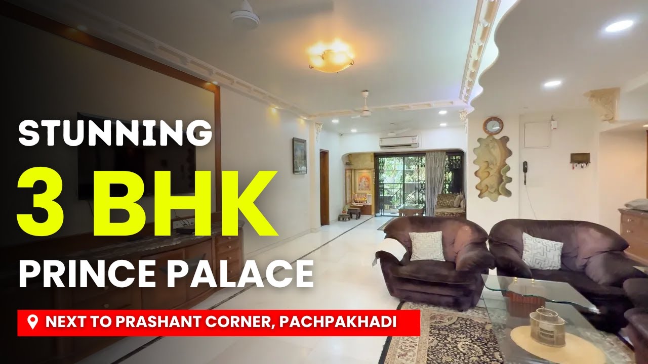 Luxurious 3 BHK Flat for Sale in Prince Palace | Panch Pakhadi, Thane | Prime Location