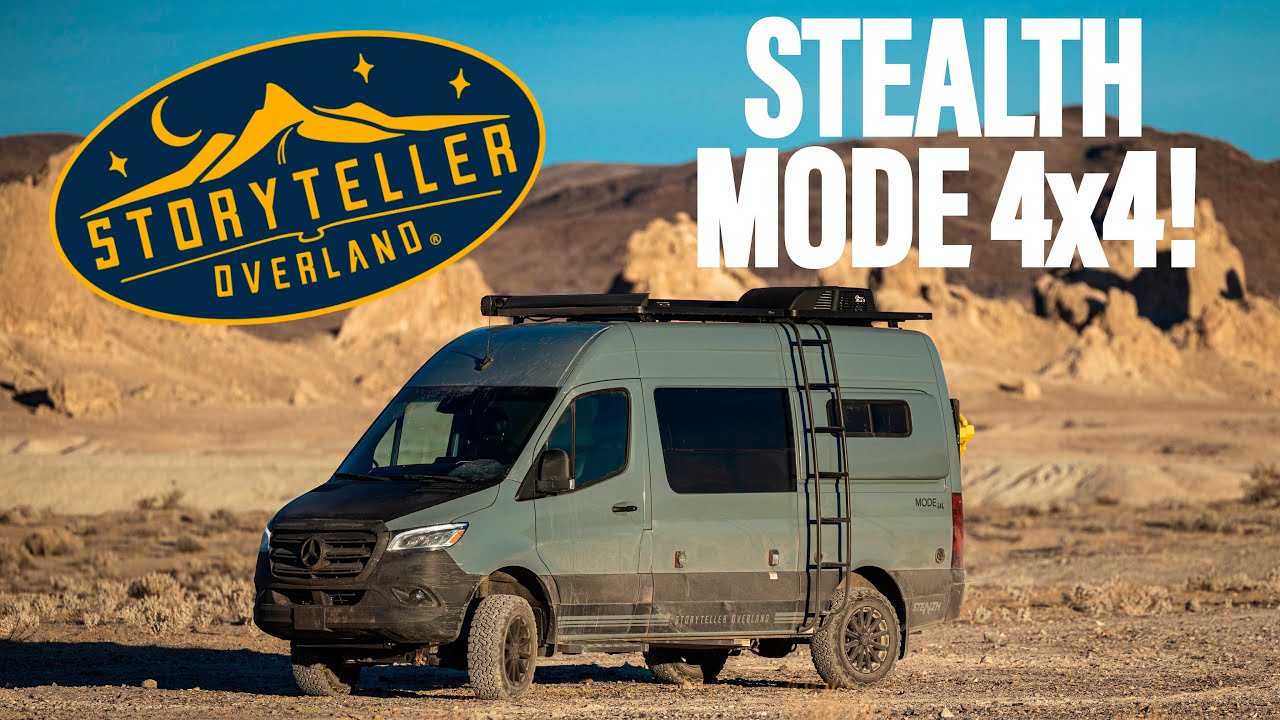 STORYTELLER OVERLAND STEALTH MODE 4x4! | #SATvan 2.0?