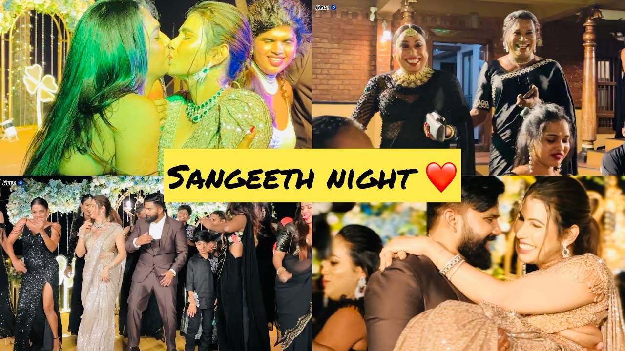 Sangeeth night ❤️🧿 | Natasha Thomas | wedding