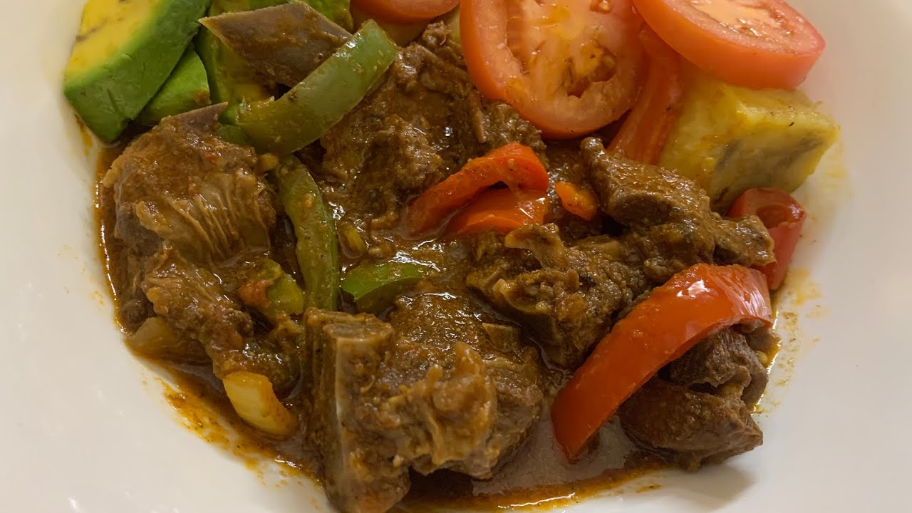 How to Make Goat Stew/Sos Viande Kabrit/Authentic and Delicious/Haitian!