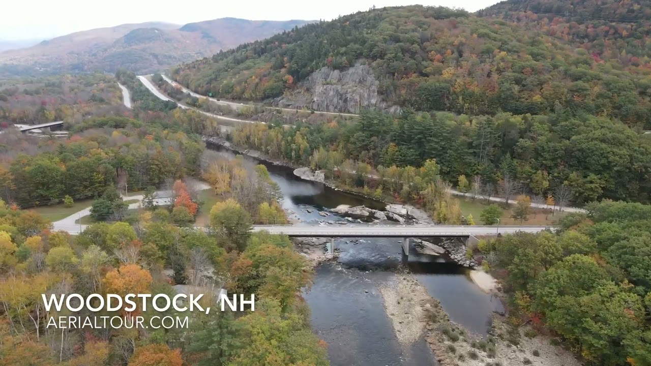 Woodstock NH Aerial Tour