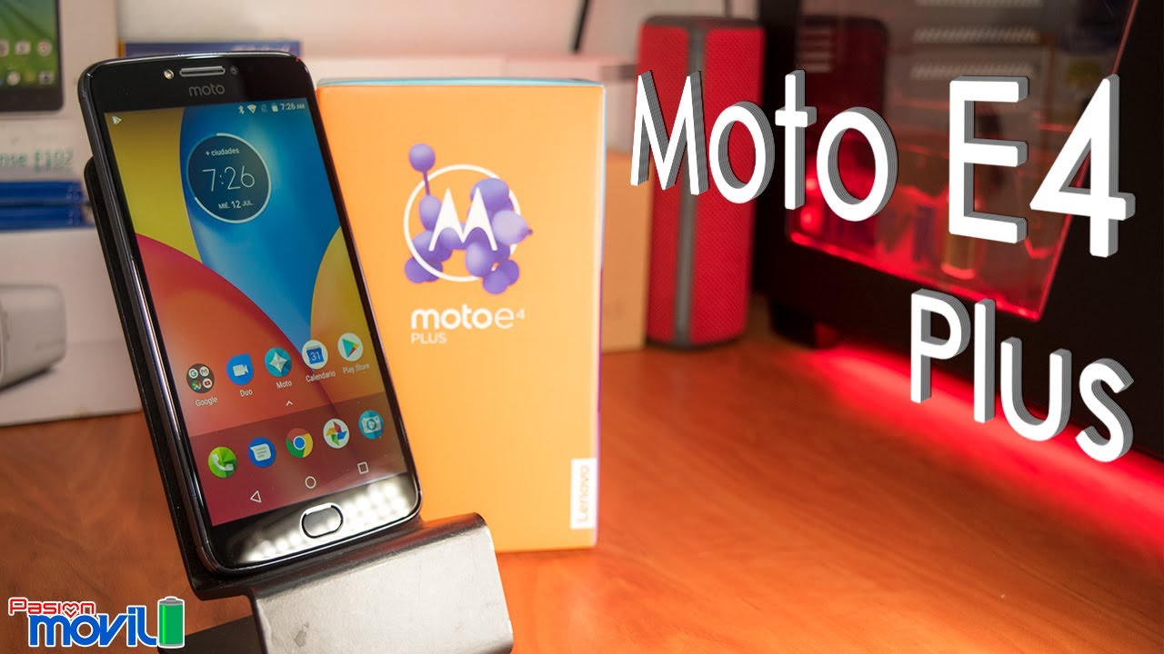 Moto E4 Plus - Unboxing en Español
