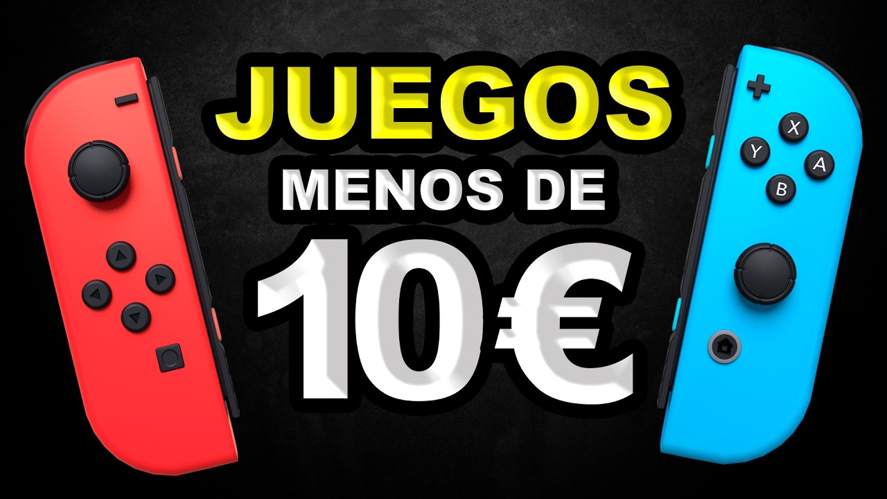 10 Mejores Juegos de Nintendo Switch por Menos de 10&euro; 🔥