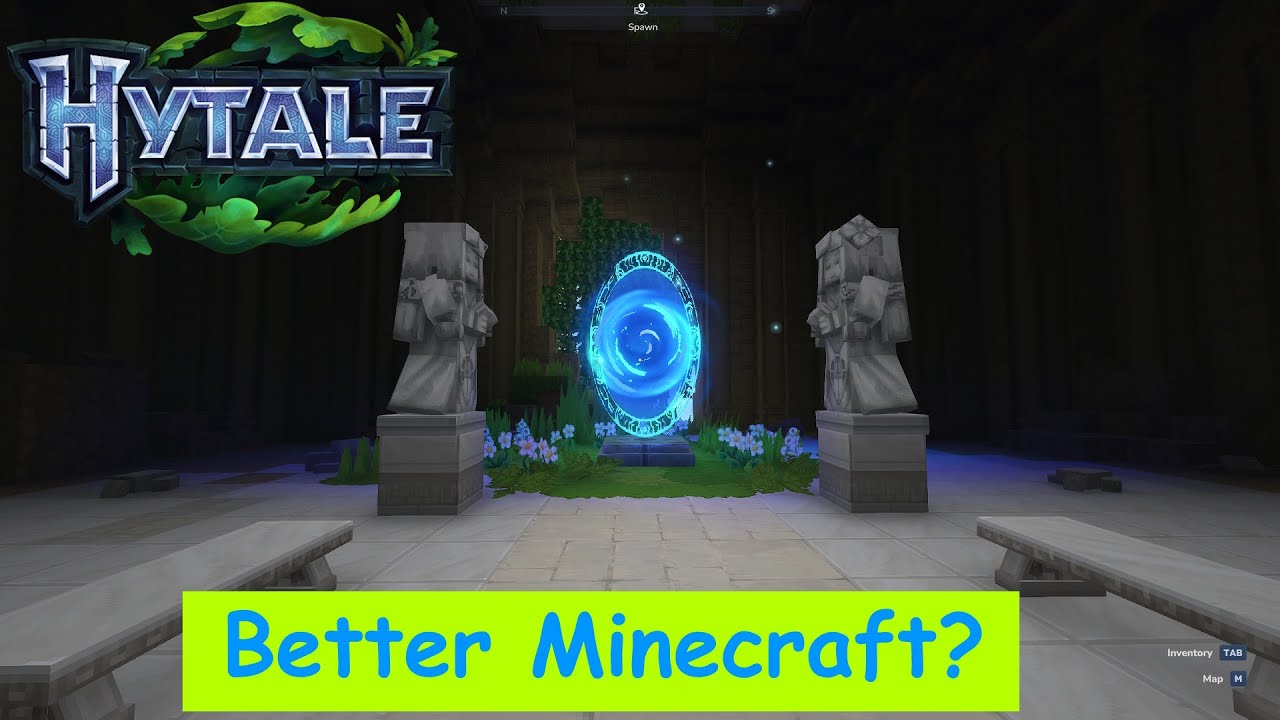 Первый взгляд на Hytale... Эта игра на выживание — совсем другое дело.