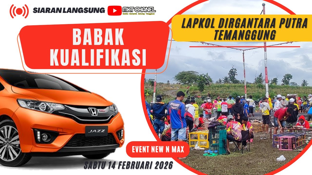 🔴 BABAK KUALIFIKASI ‼️SABTU / MENUJU EVENT 200 JT DIRGANTARA PUTRA TEMANGGUNG
