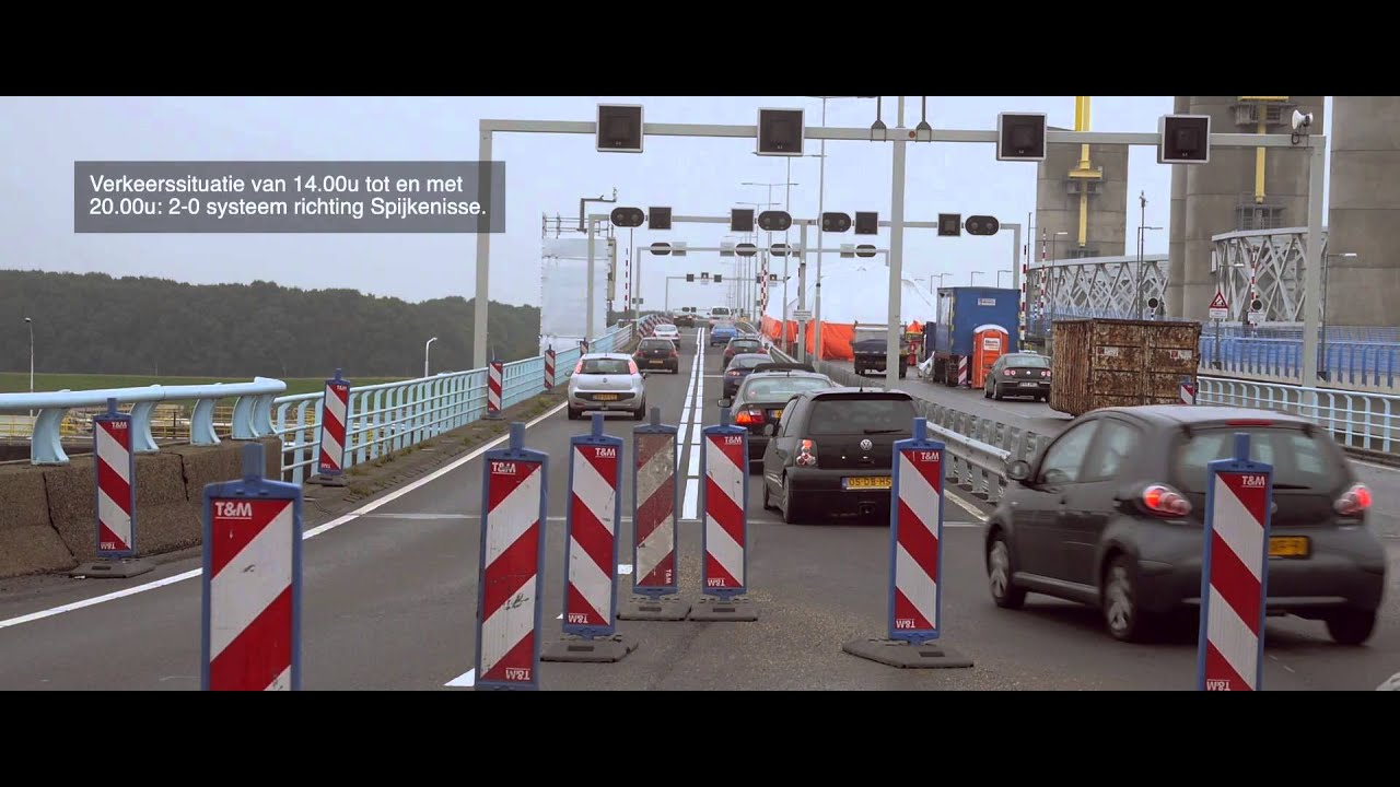 Verkeersmanagement Hartelbrug