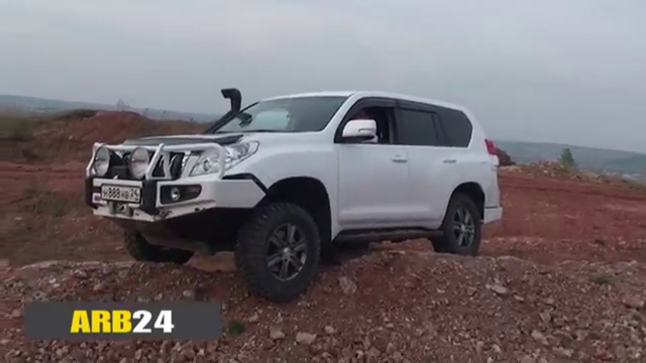 Off road ARB Air lockers test Land Cruiser Prado 150 ARB24
