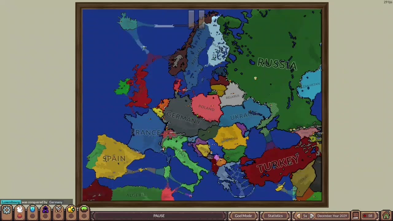 Ages of conflict timelapse 