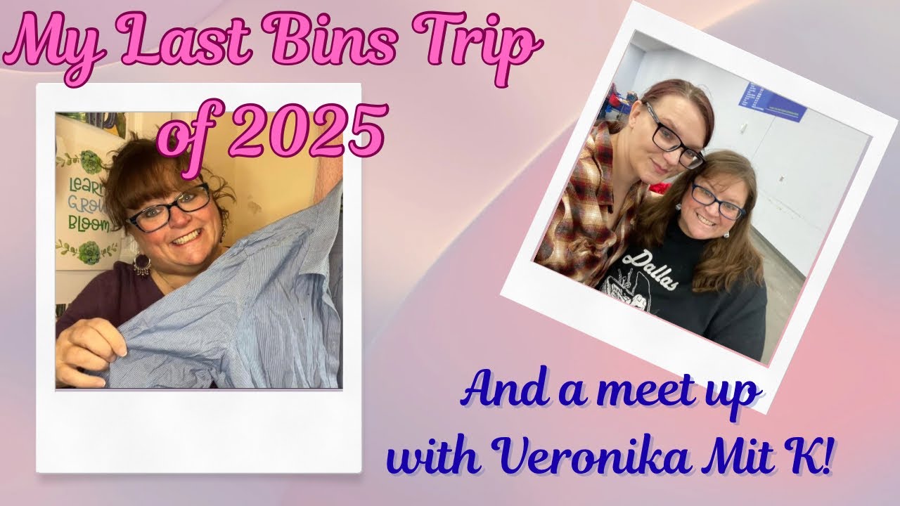 Last Bins Trip of 2025 and Meeting a Fellow Reseller & YouTuber at the Goodwill Outlet