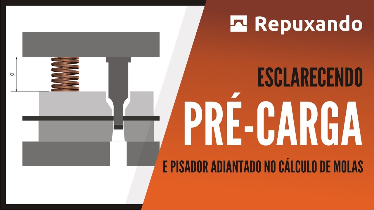 Esclarecendo pré-carga e pisador adiantado no cálculo de molas | Repuxando