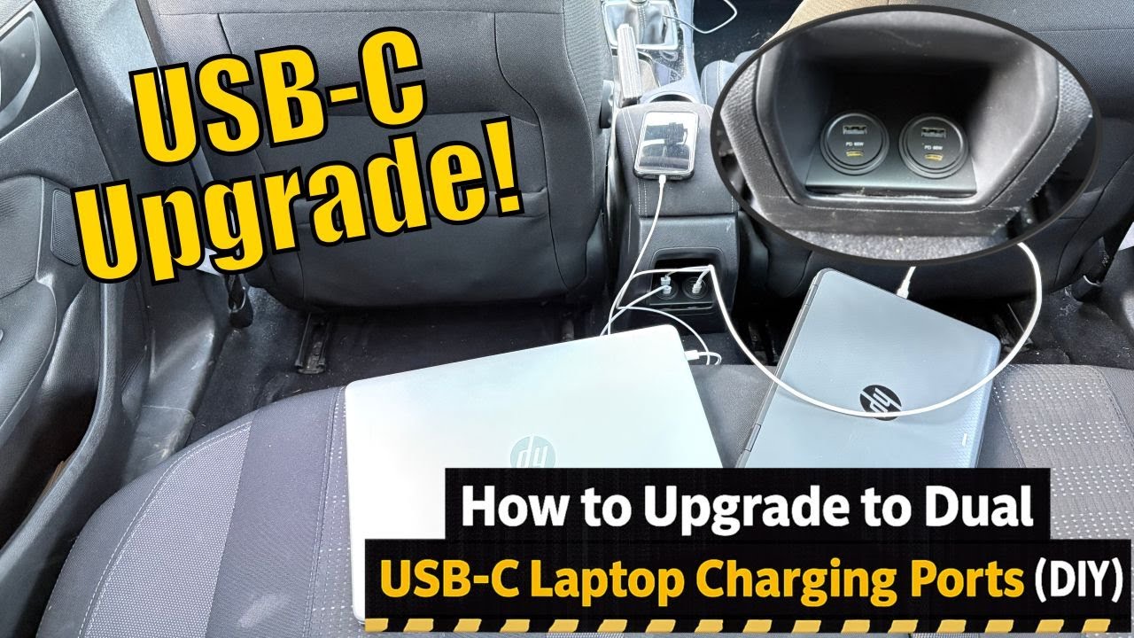 Как самостоятельно модернизировать ноутбук, установив два порта USB-C для зарядки.