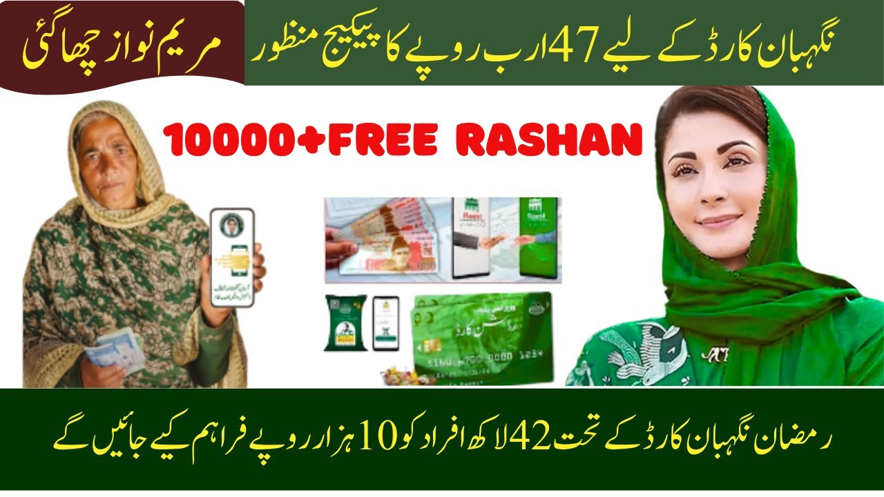 Nigehban Card 2026 Online Apply  Rs47 billion Ramzan Relief Package Approved  Nigehban Card 2026 New