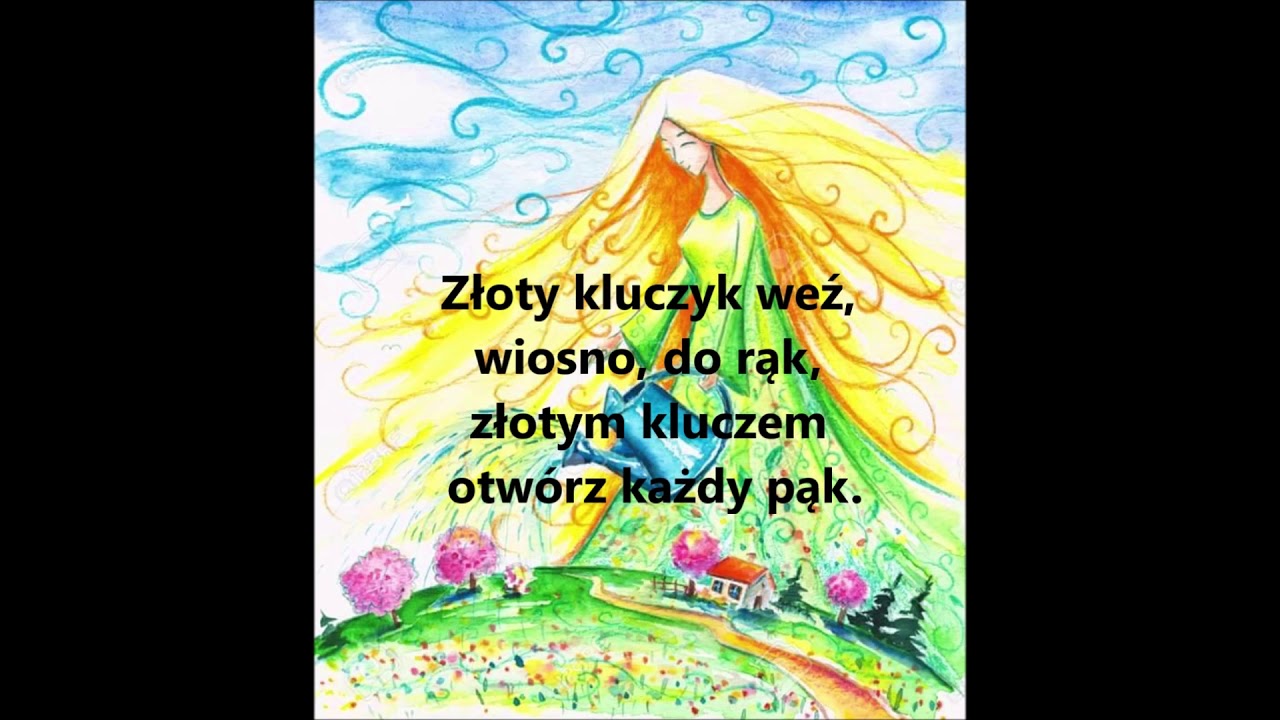 Złoty kluczyk, akompaniament + tekst, Klucz do muzyki 4