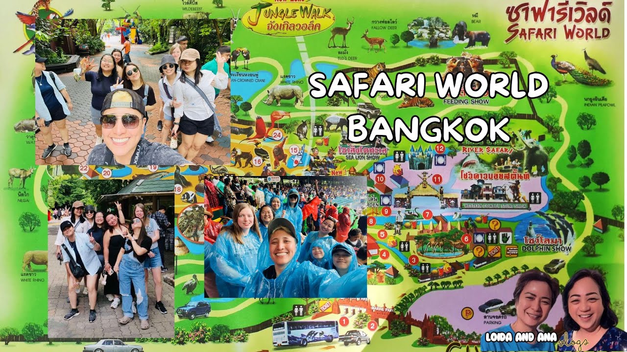 ( VLOG 49) SAFARI WORLD BANGKOK with FRIENDS