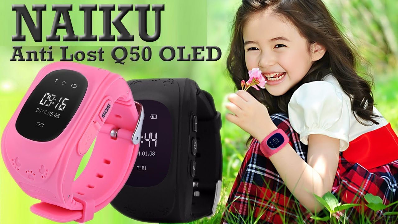 Best Anti Lost NAIKU Q50 OLED Child GPS Tracker