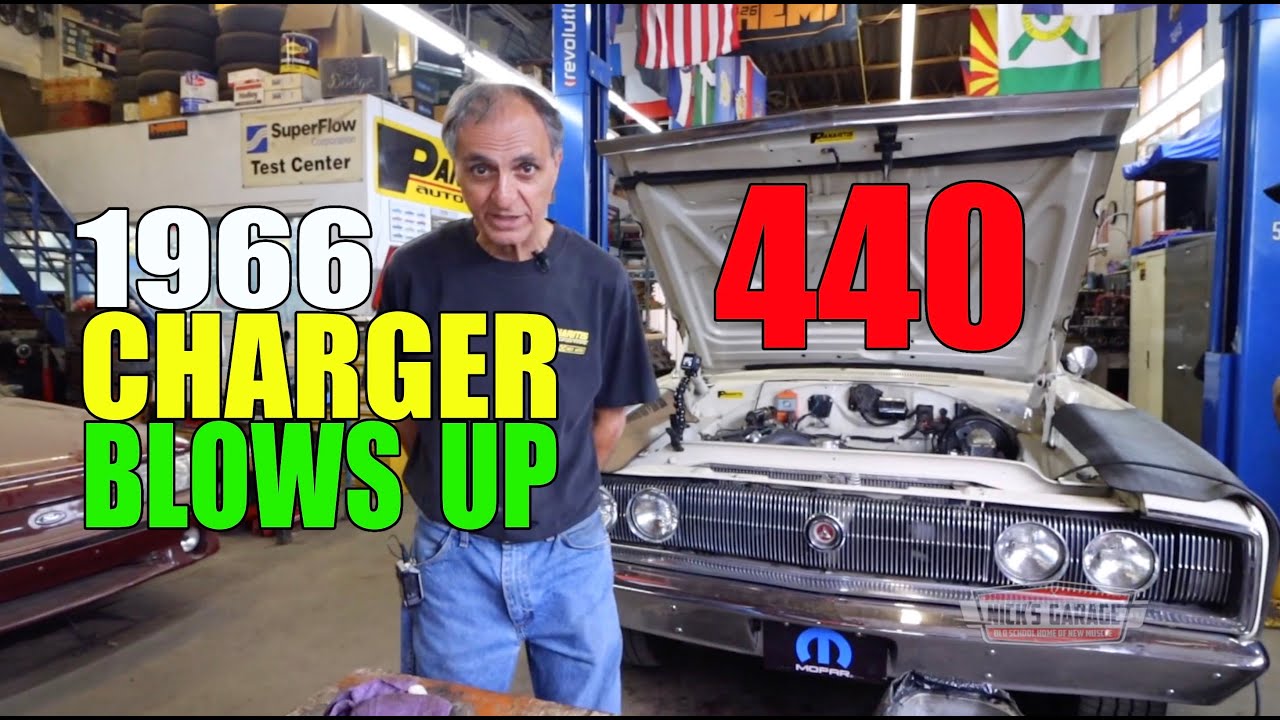 1966 Charger 440 Blows Up - Severe Engine Damage