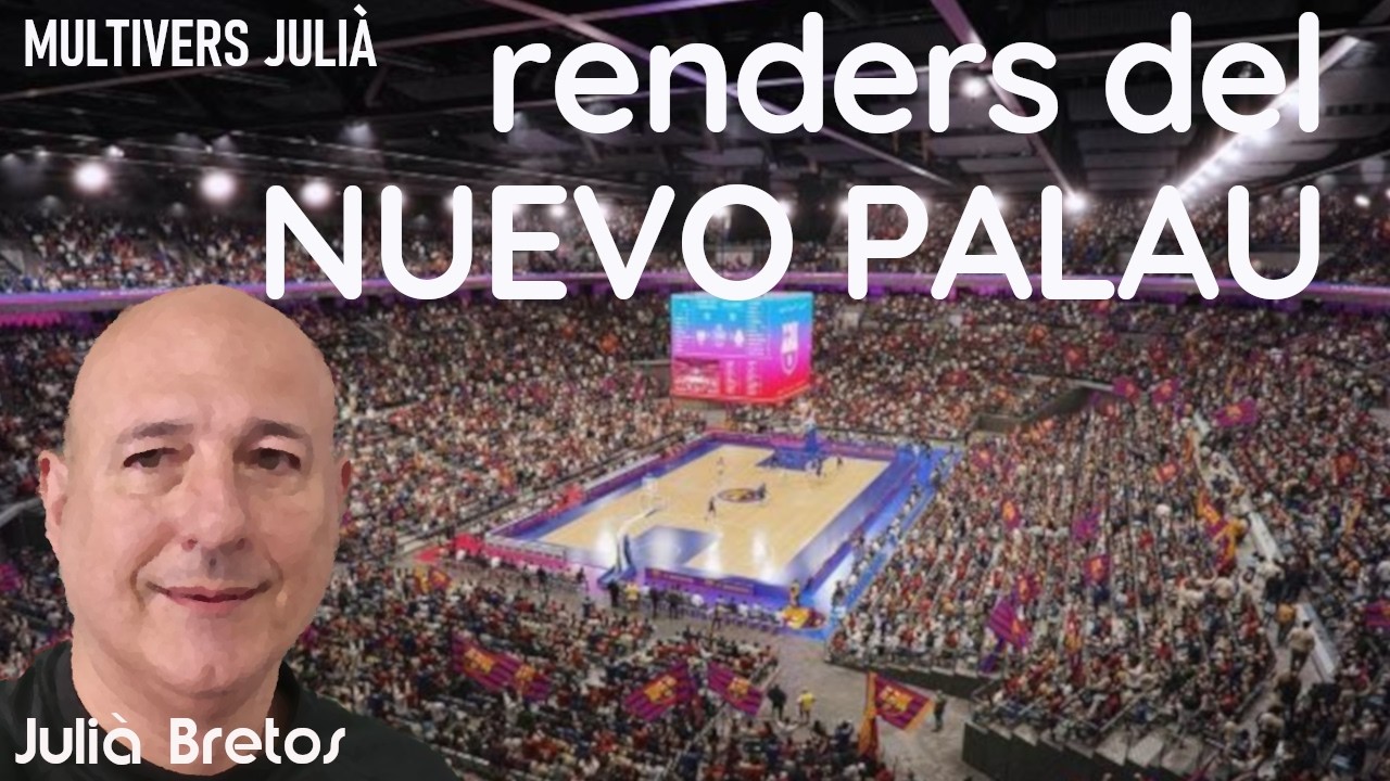 Renders del nuevo Palau Blaugrana