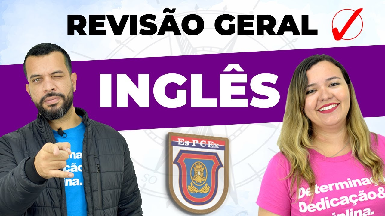 EsPCEx - REVISÃO INGLÊS com Maria Helena! TÁ PREPARADO?!