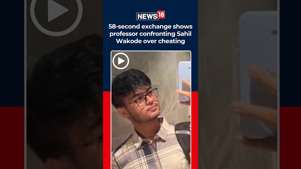 IIT Bombay CCTV: 58 Seconds Between Professor Doolla & Sahil Wakode | No Altercation, Only Cheating?