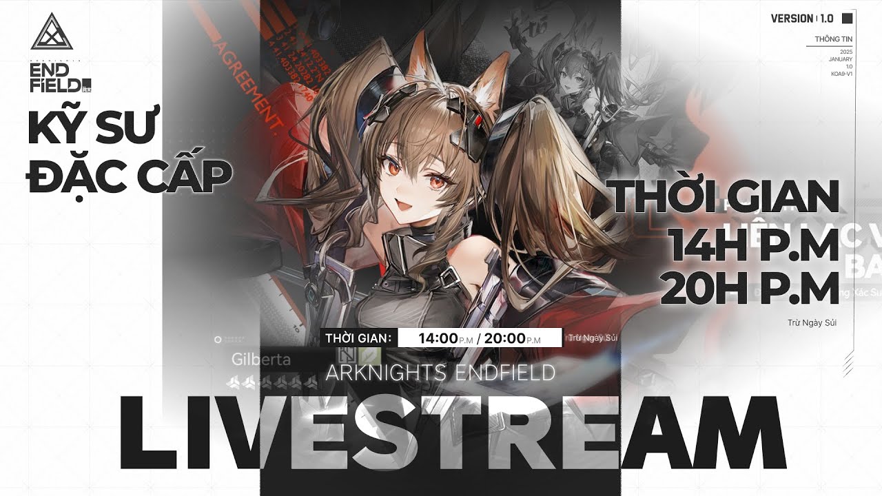 [Arknights Endfield] F6: Phân tích những thông tinsự kiện cho update ngày mai (1/1)