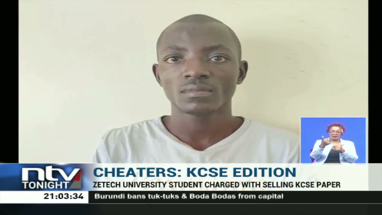 University student in court for selling KCSE paper for KSh. 20,000