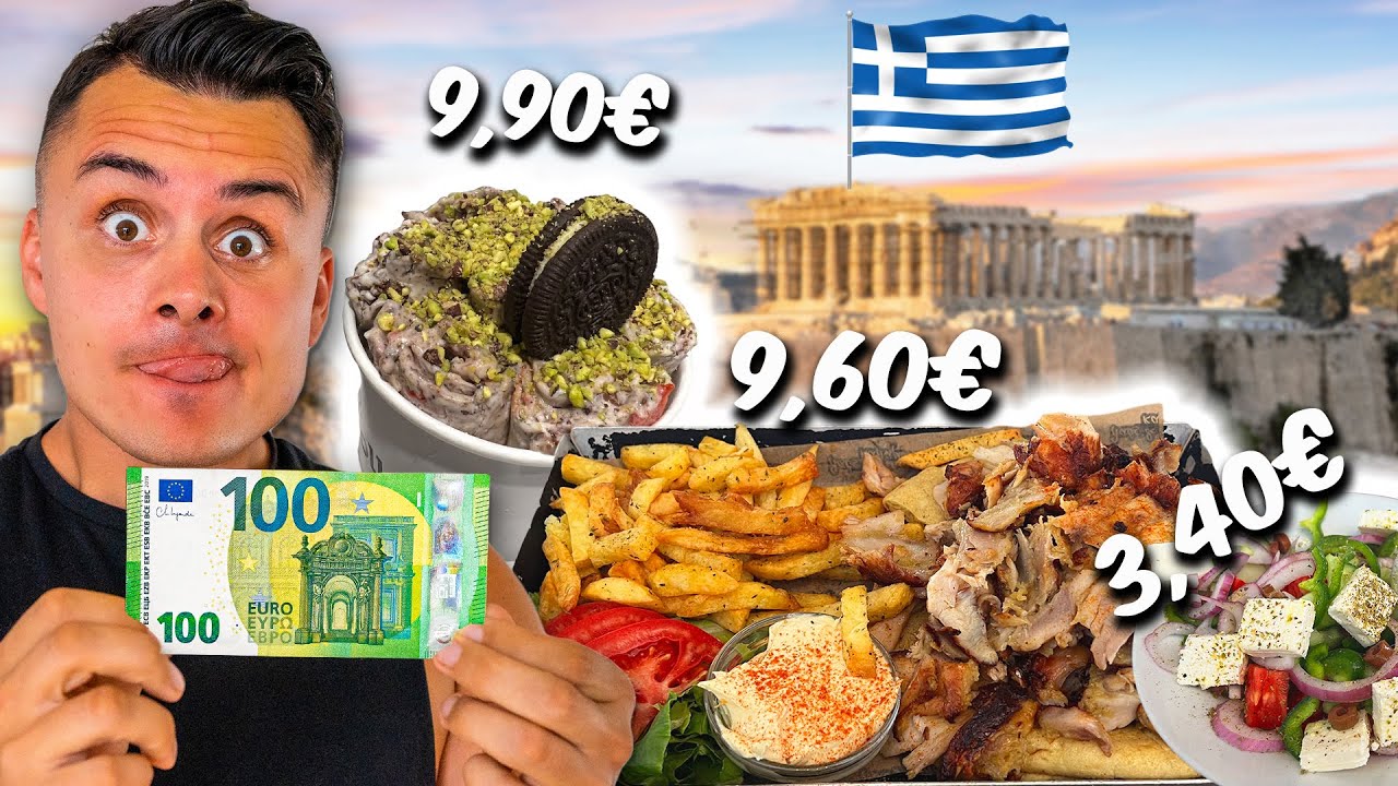 100€ in Athen ausgeben und DAS bekommen 🇬🇷🥙