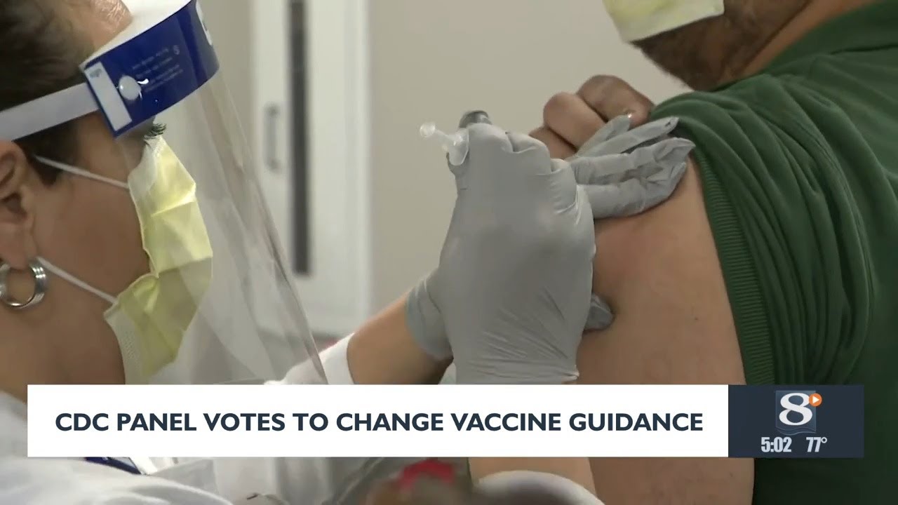 CDC panel votes to change vaccine guidance