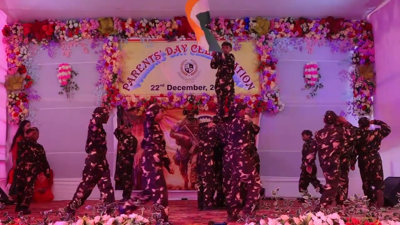 M. J. Public School Parents' Day Celebration 22nd Dec, 2024 | Performance Tribute to Indian Army