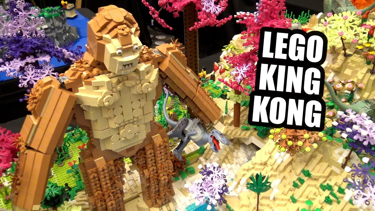 LEGO King Kong on Skull Island
