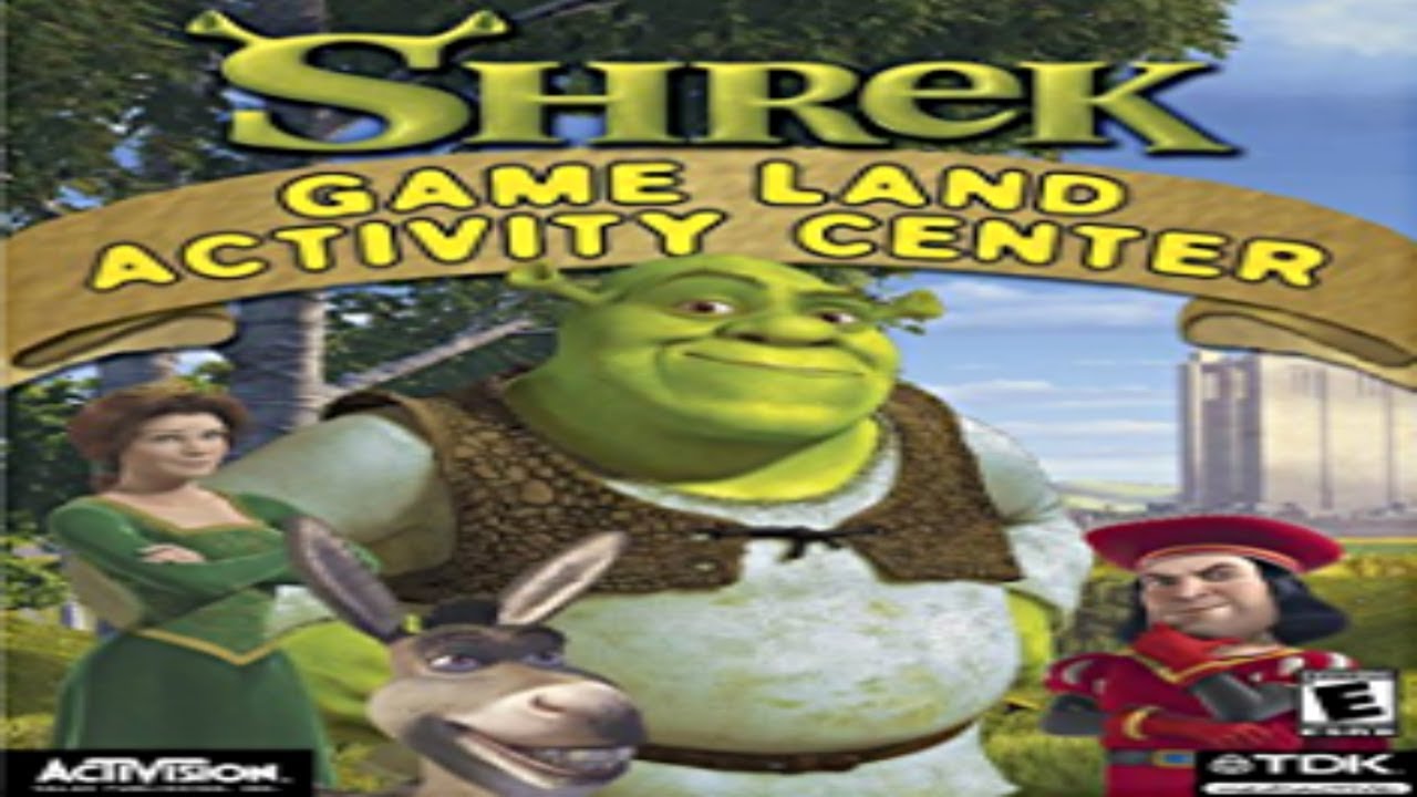 Shrek Game Land Activity Center (PC, 2001) - LONGPLAY