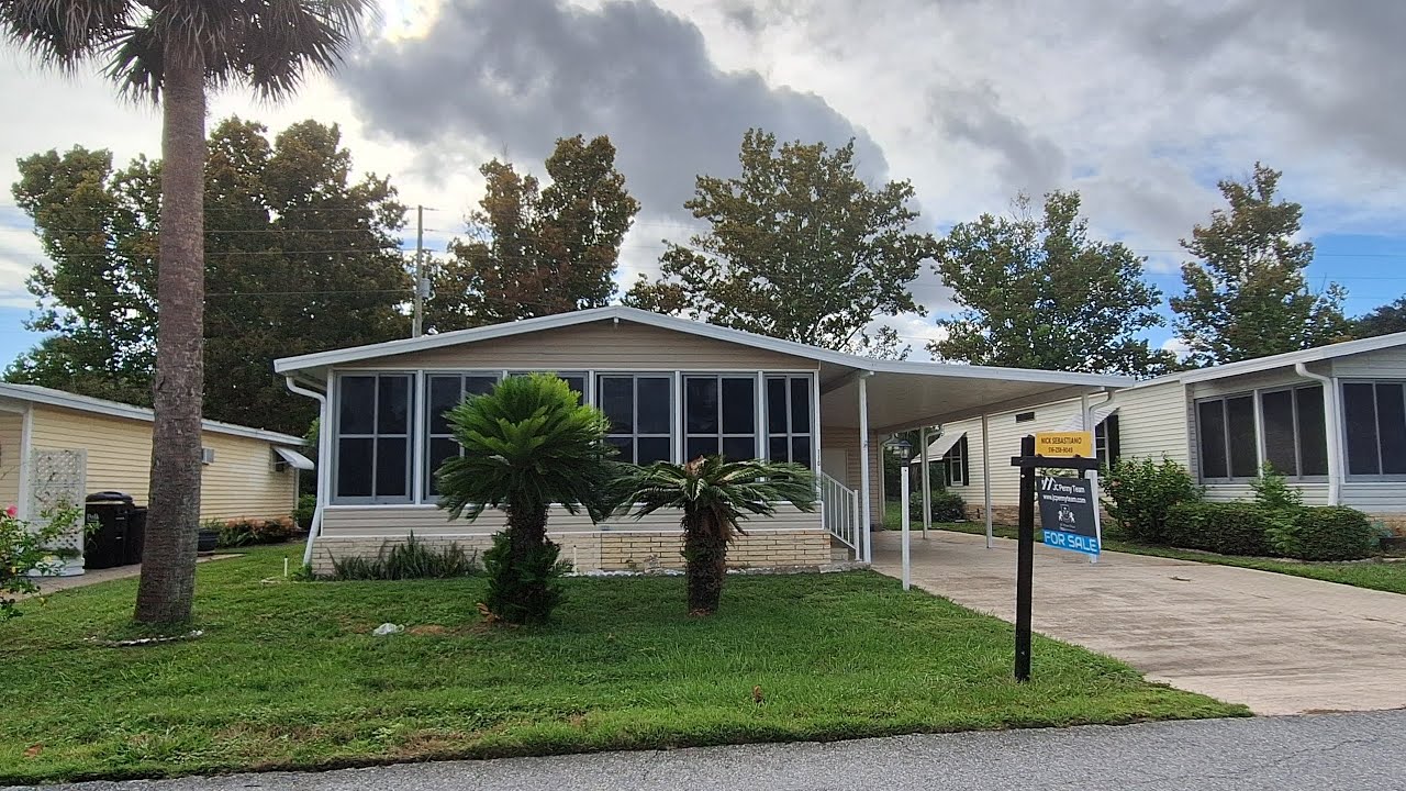 Se Vende Mobile Home Amueblado de 2 Dormitorios 2 Baños en Davenport, Florida 33897