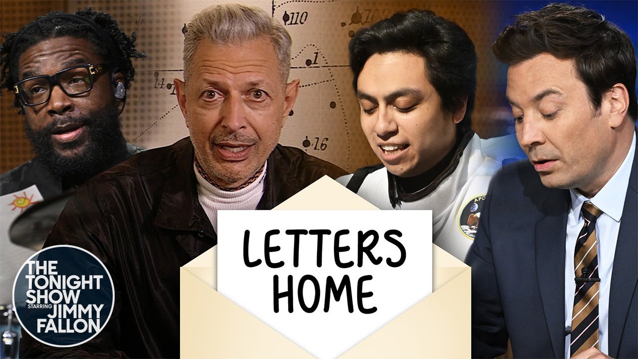 Jeff Goldblum and The Tonight Show Team Read Their Letters Home from Summer Camp | The Tonight Show