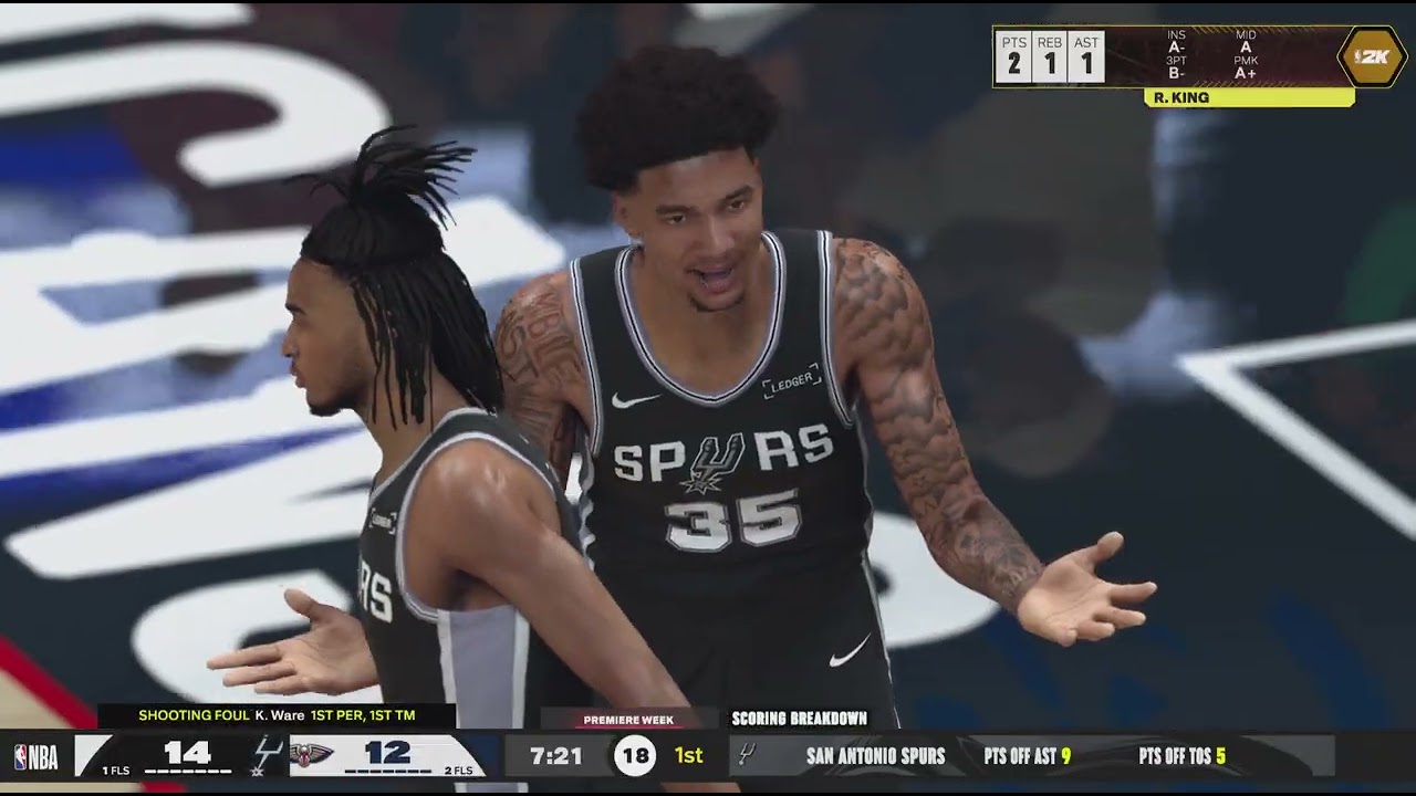 NBA 2K26 Pelicans rebuild year 9 home opener