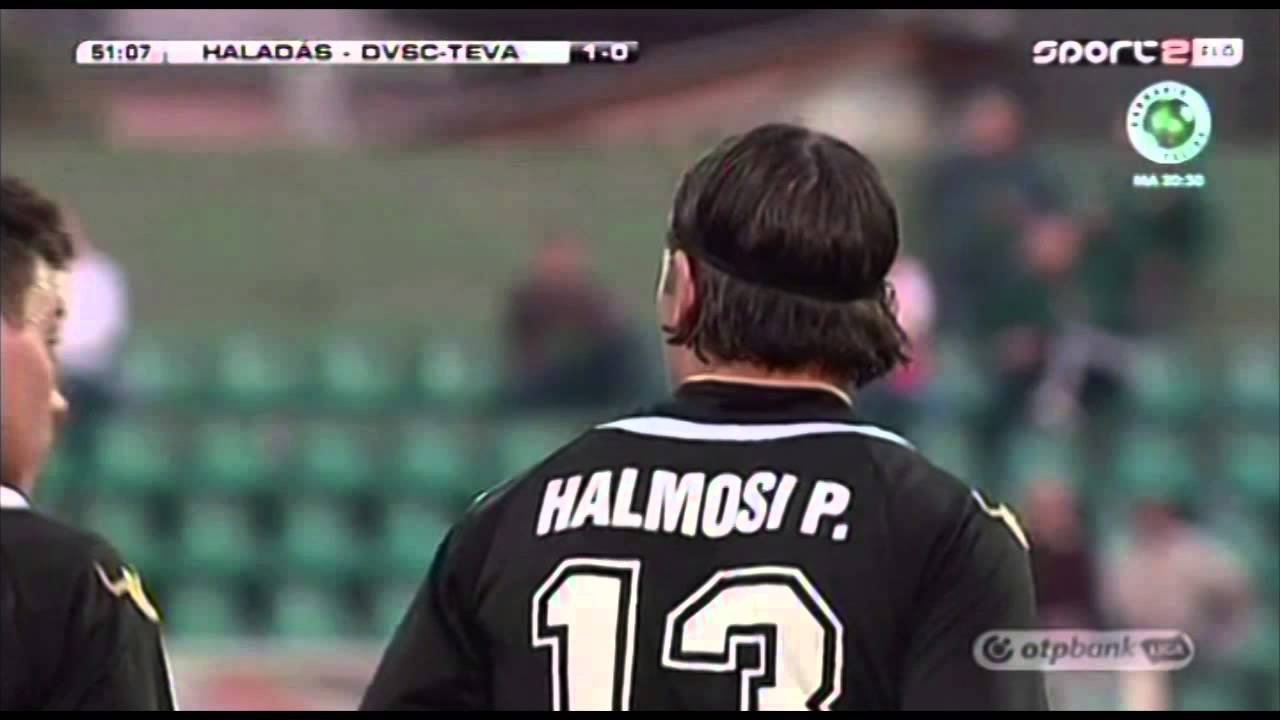 24. fordul&oacute; Szombathelyi Halad&aacute;s-DVSC-TEVA 1-0 Halmosi P&eacute;ter g&oacute;lja