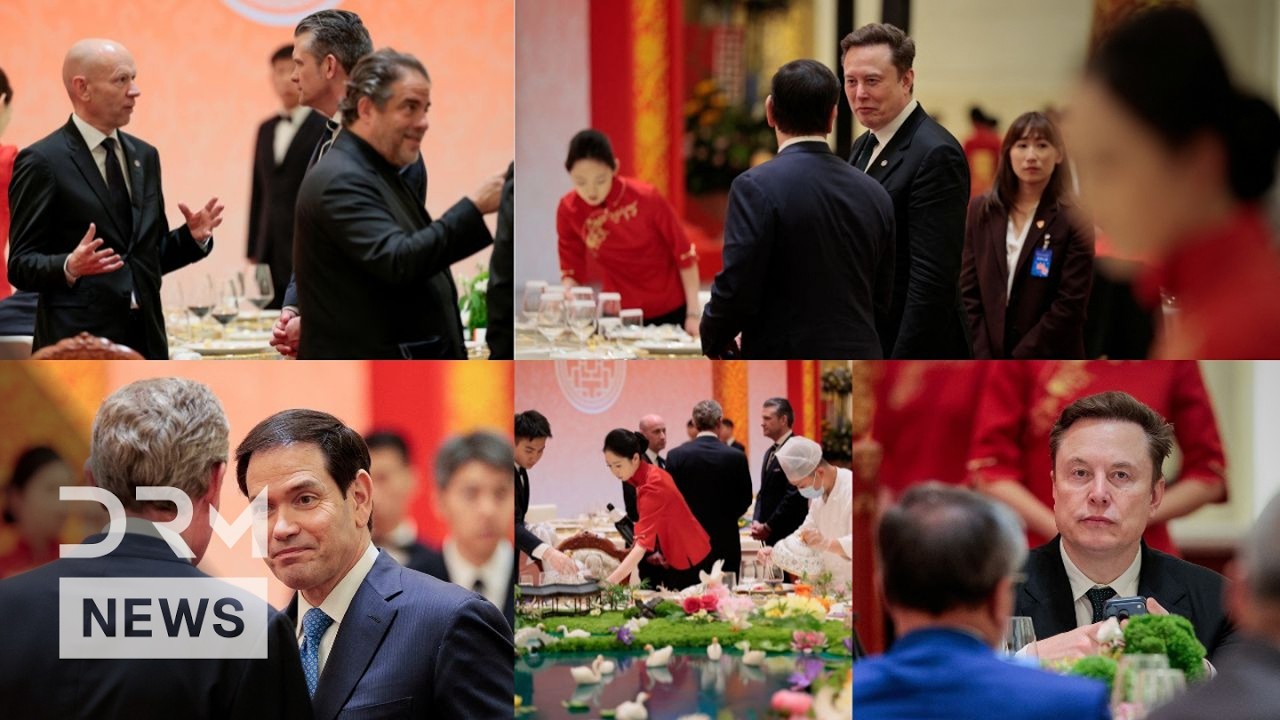 INSIDE RAW MOMENTS: Musk, Rubio and Hegseth Join Trump at Xi Jinping State Banquet in Beijing | AC1B