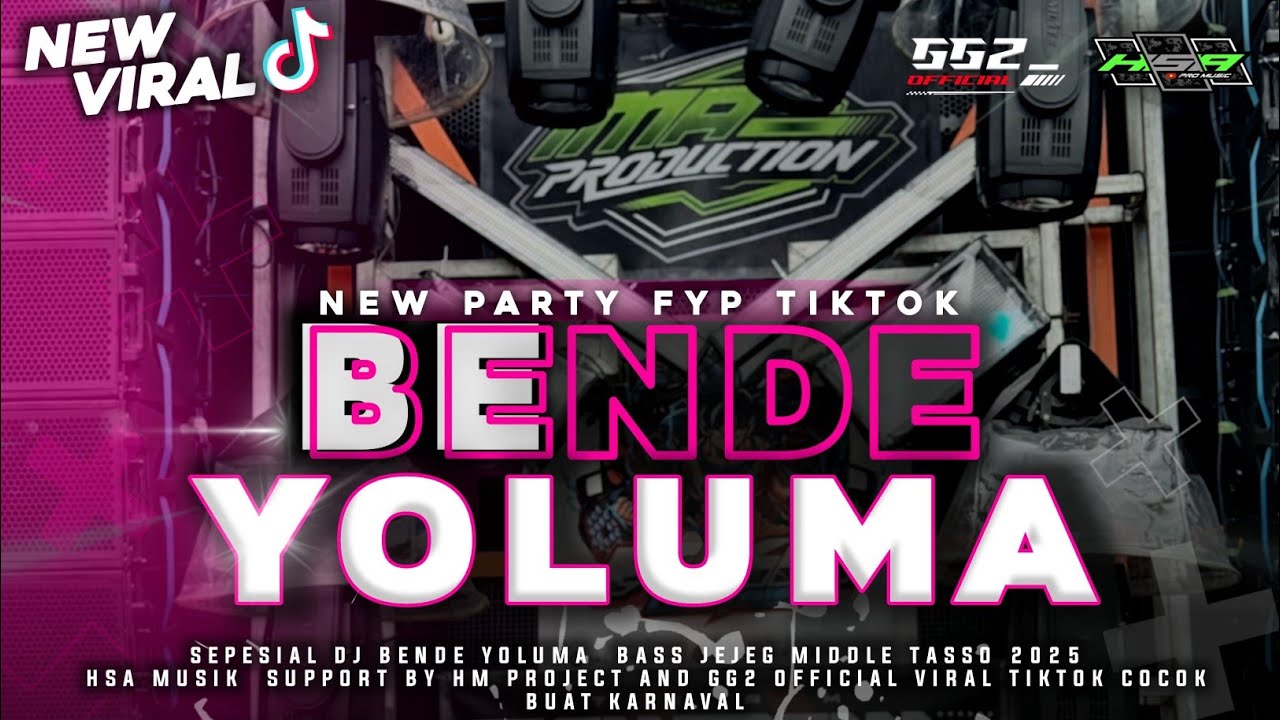 DJ BENDE YOLUMA REBORN V3‼️VIRAL KARNAVAL 2025 || TRAP PARTY BASS JEJEG MIDDLE TASSO - HSA MUSIC