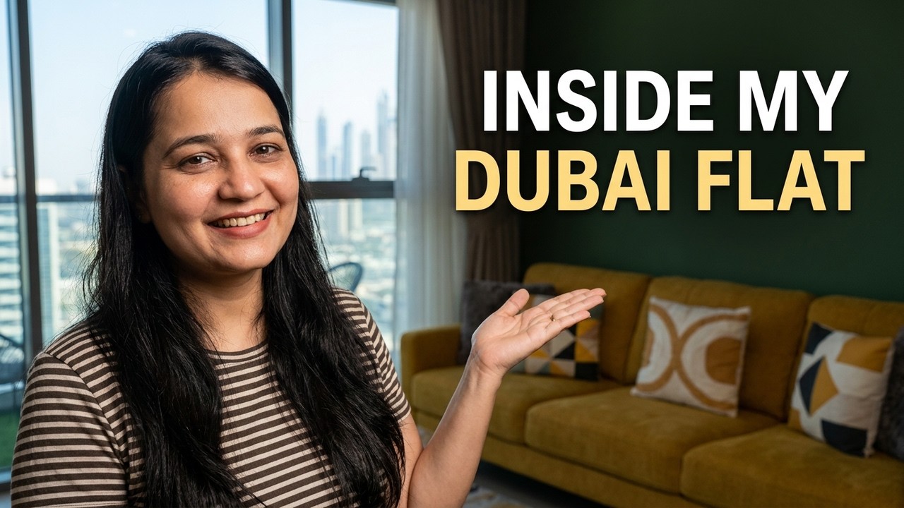 1BHK Teacher Accommodation in Dubai | Full House Tour #teacherlife #dubailife #shortsindia
