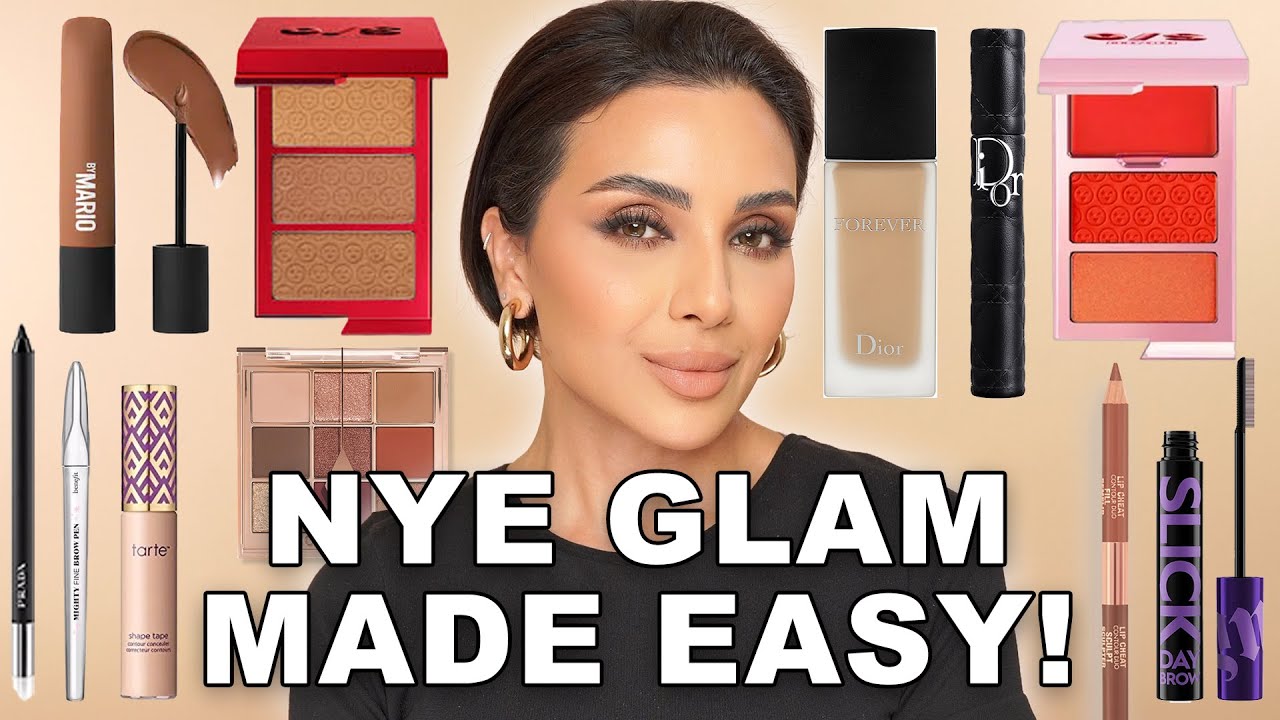 New Year’s Eve Glam Makeup Step By Step Tutorial: Bold & Flawless