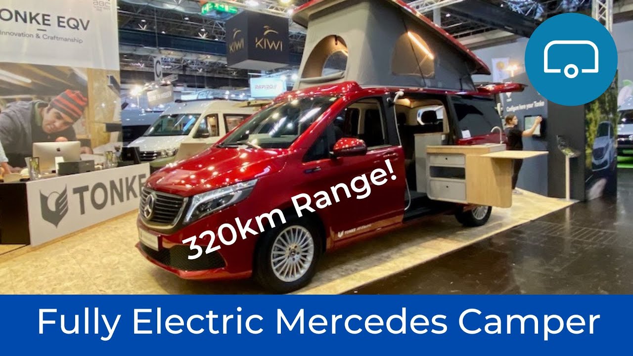 FULLY ELECTRIC Mercedes Camper Van - Tonke EQV