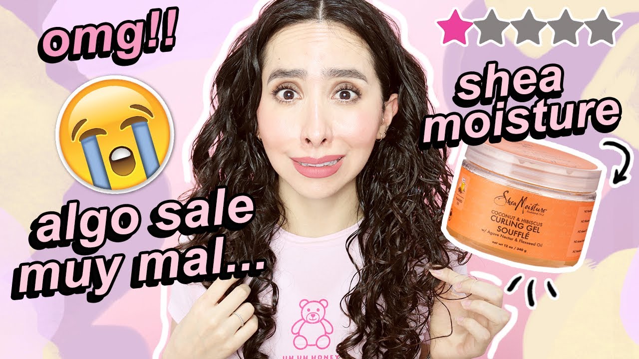 PROBANDO SHEA MOISTURE | RESEÑA - SOUFFLE GEL