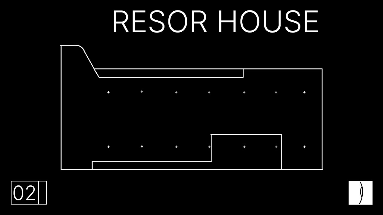 Resor House de Mies van der Rohe (estructura y espacio)
