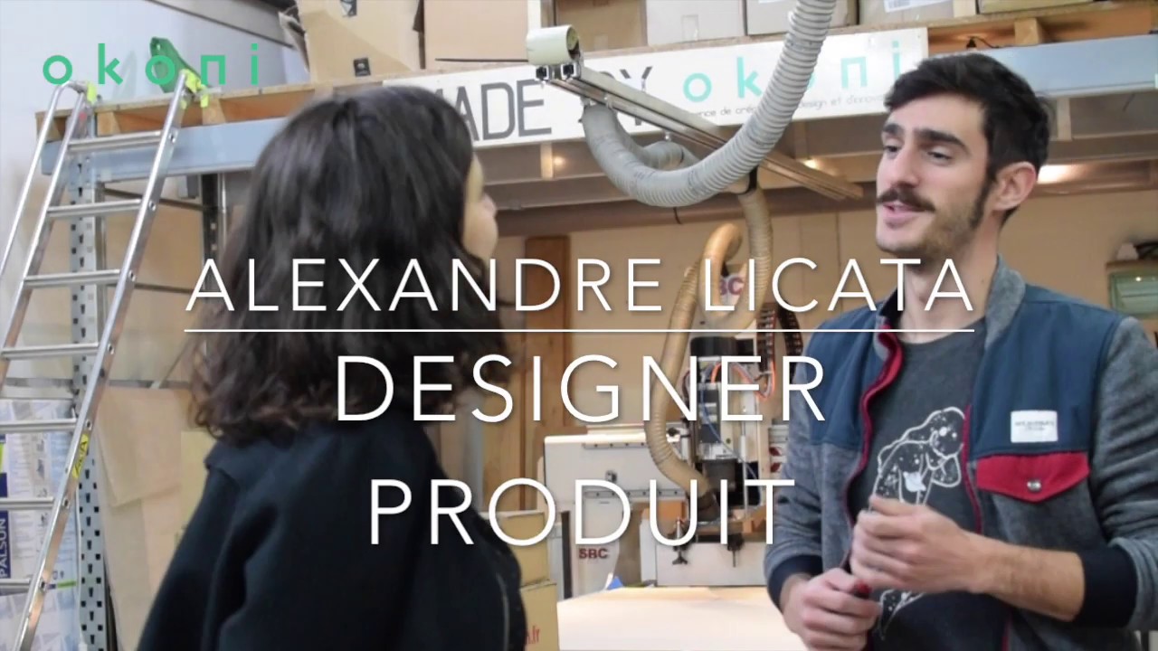 Alexandre Licata, designer produit chez Okoni