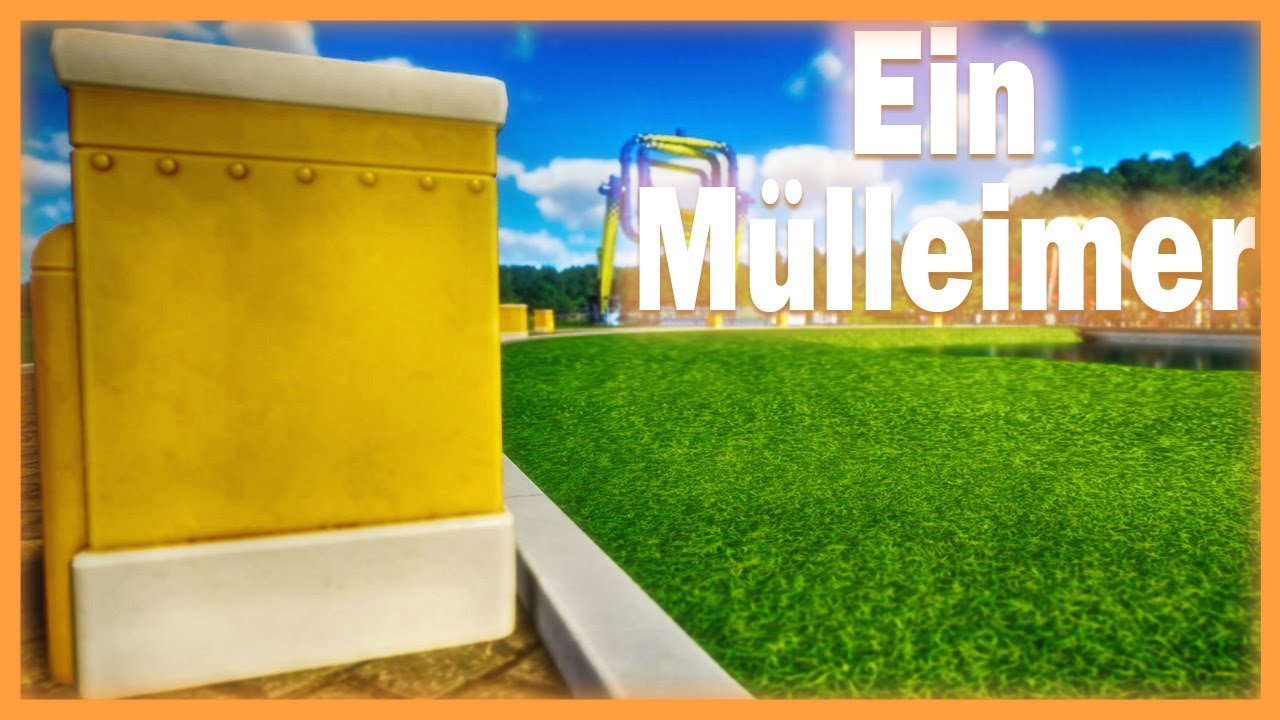 Die Funktion mit den Mülleimern 🎢 PLANET COASTER 2 #003