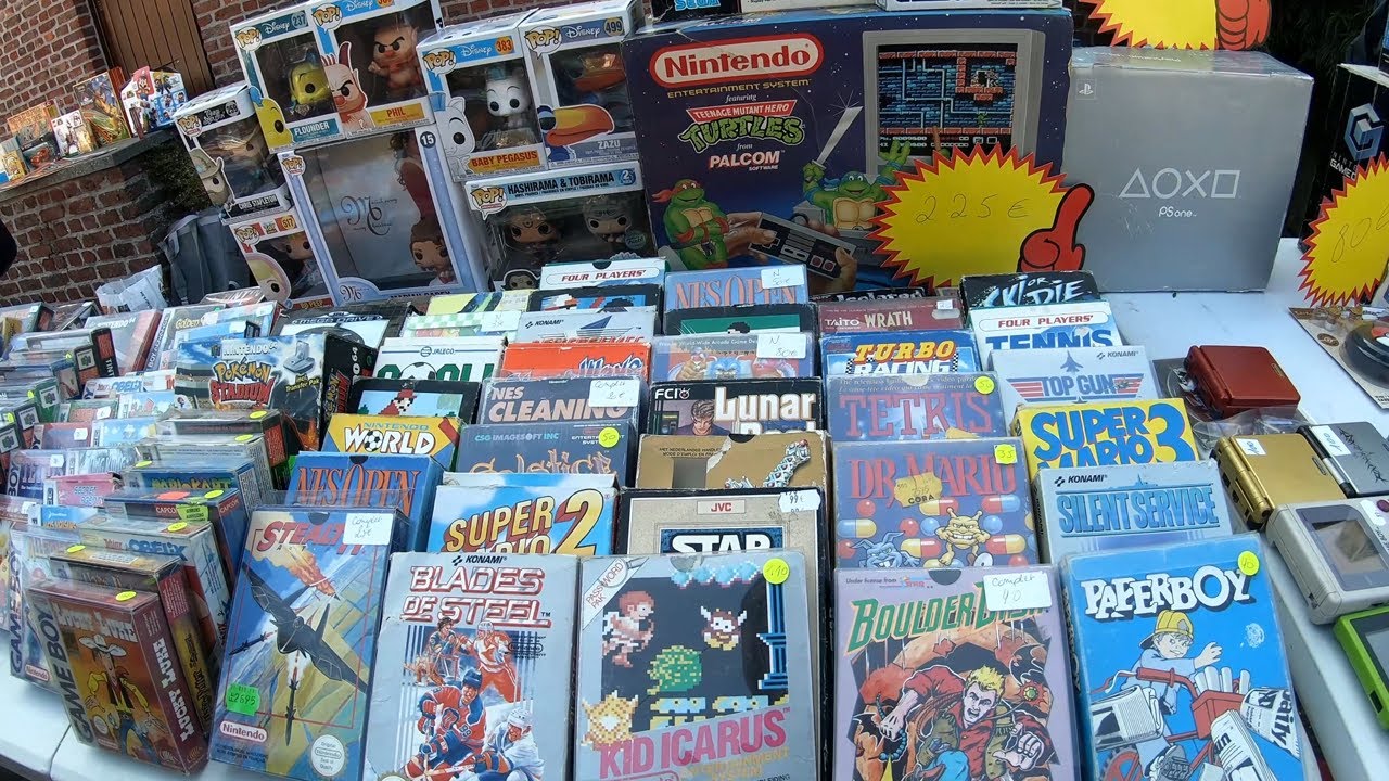 Une Master System, du Ps3, Nes , Switch ... grosse brocante /Vide grenier