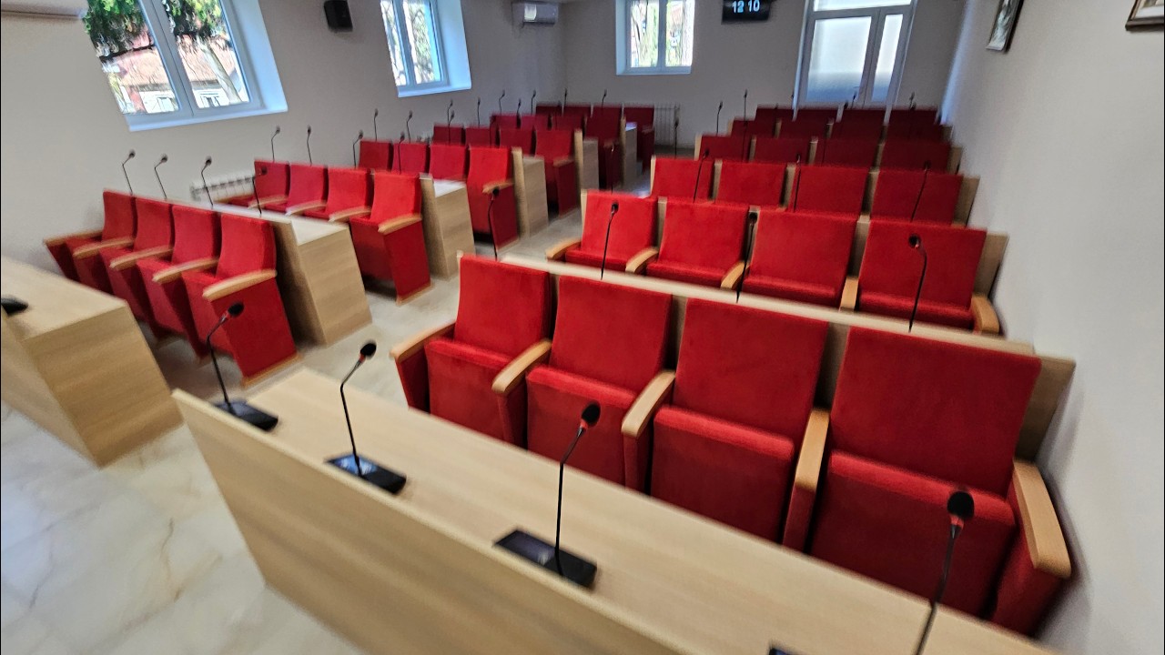 Otvorena renovirana sala Skupštine opštine Ivanjica