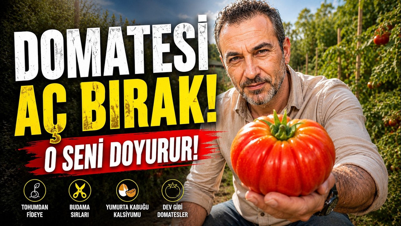 SEN DE MUHTEŞEM DOMATES ÜRETEBİLİRSİN | Tohumdan Hasada Tüm Aşamalar ve Çok Özel İpuçları
