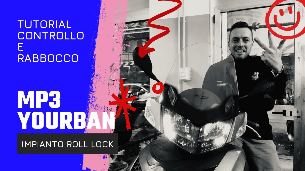 Tutorial controllo e/o rabbocco olio impianto roll lock Piaggio MP3 Yourban (tutte le versioni)