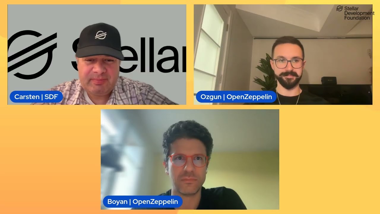 Stellar Developer Meeting: OpenZeppelin Q4 Releases