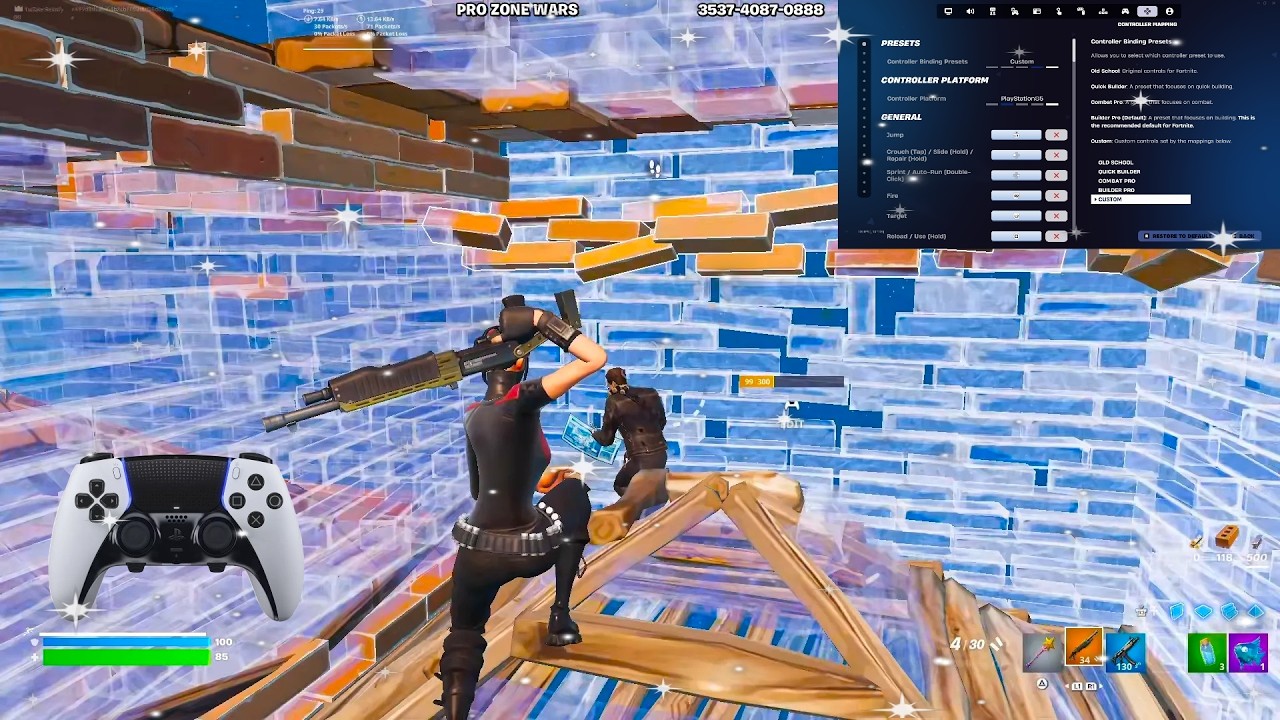*NEW* BEST Controller Settings For Fortnite Chapter 7 (PS5/XBOX/PS4/PC)